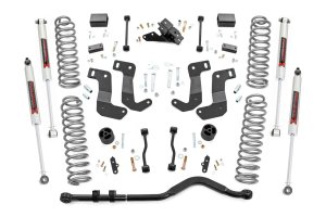 Jeep Wrangler Suspension Lift Kit - Front + Rear - Rough Country - 3.5 Inch Lift Kit | C/A Drop | Stage 1 | M1 - '21-'23